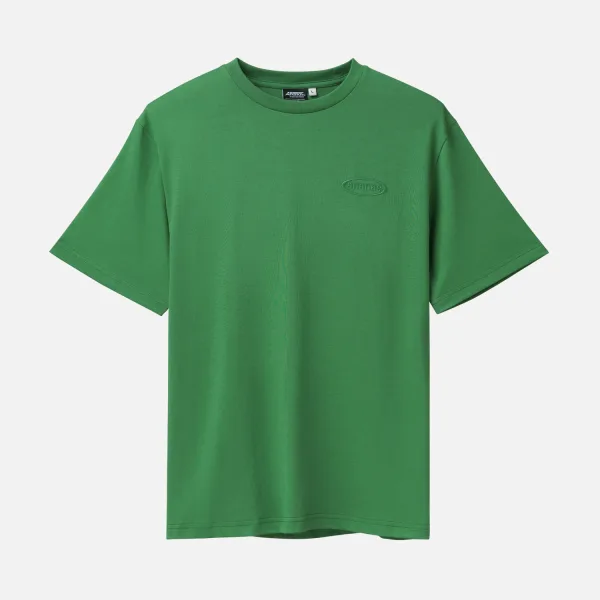 Basic Tee - Ananas Oval Symbol - Medium Green