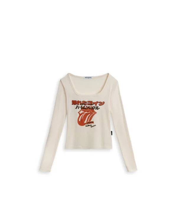 Áo Thun Baby Tee LS DCxRS JP Inspired