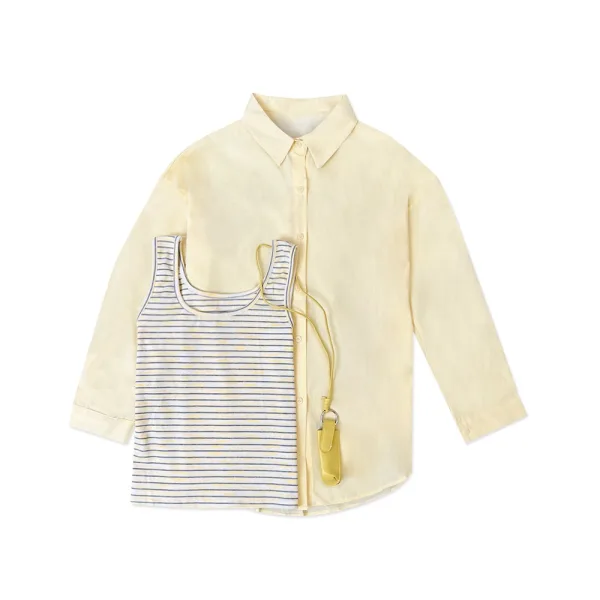 ÁO SƠ MI NỮ - TOTODAY - LONG SLEEVED 04507
