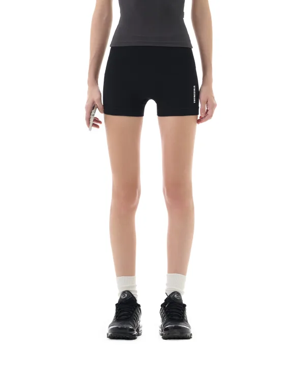 FW25 SSMA BIKER SHORTS - BLACK