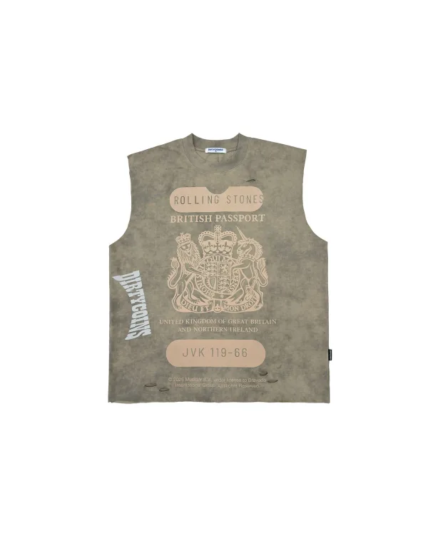 Áo Thun Tank Top DCxRS British Passport