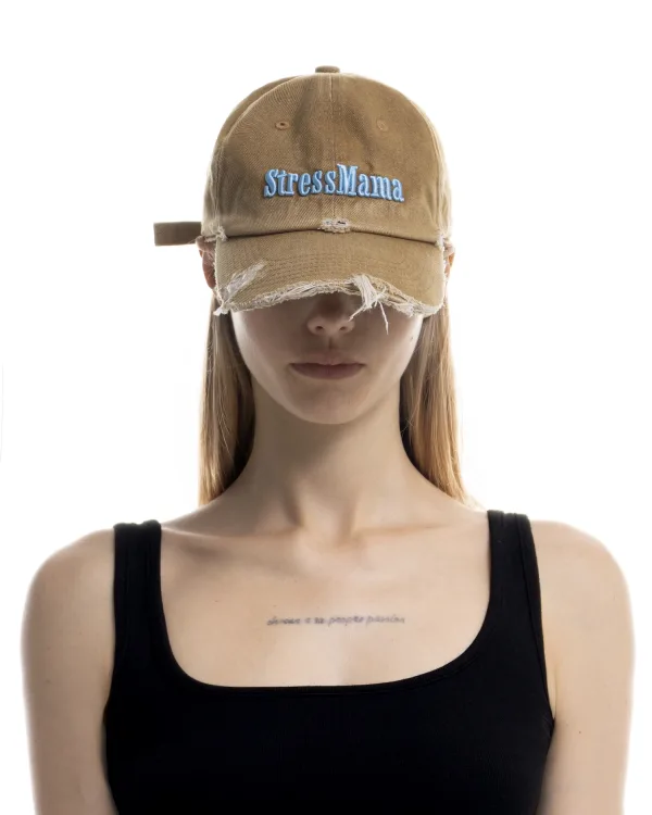 SSMA NOSTALGIA WASHED CAP - YELLOW