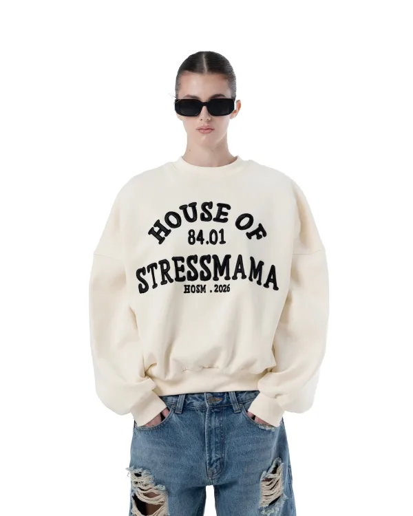 SS26 HOSM SWEATER - CREAM