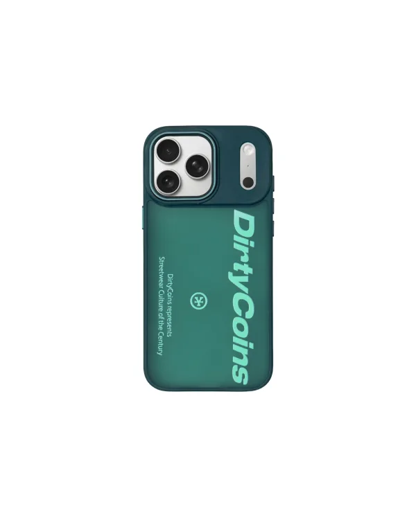 Ốp Lưng iPhone Matte DirtyCoins Logo Type Green