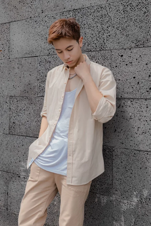 ÁO SƠ MI NAM - TOTODAY - OXFORD SHIRT