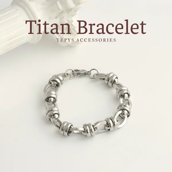 Lắc Tay Jikol Titan Silver