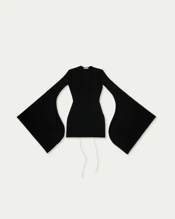 Valentina Lace-up Dress