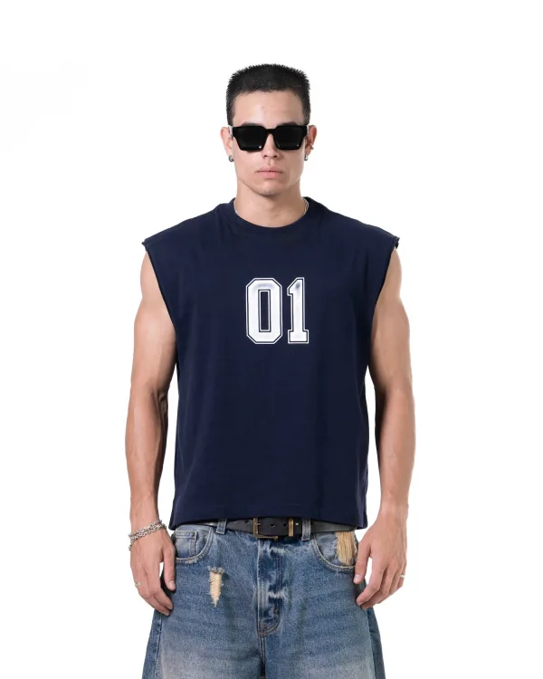 SSMA SPORTS 01 TANKTOP - DARK BLUE