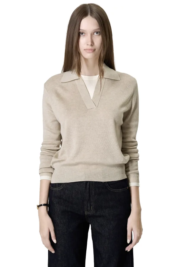 FELIX TOP - BEIGE