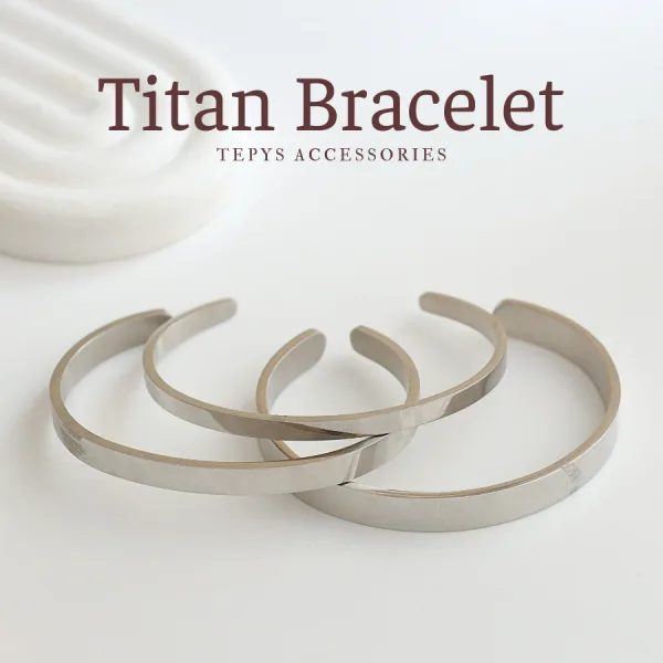 Kiềng Tay Ylis Titan Silver