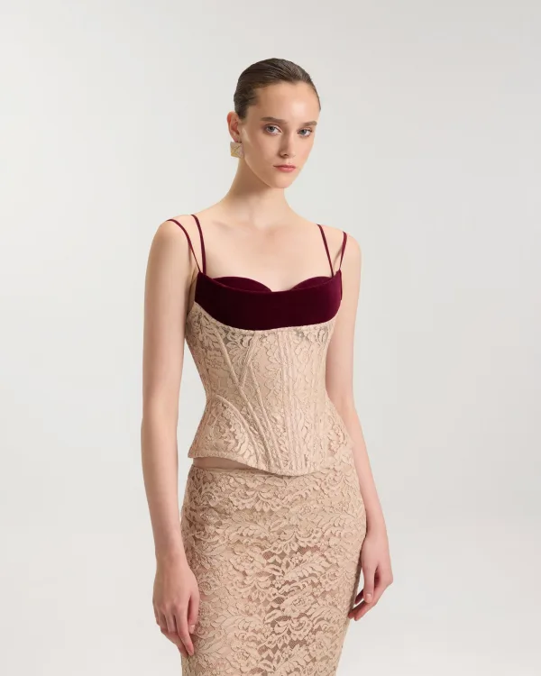 Tea Ceremony Lace Corset