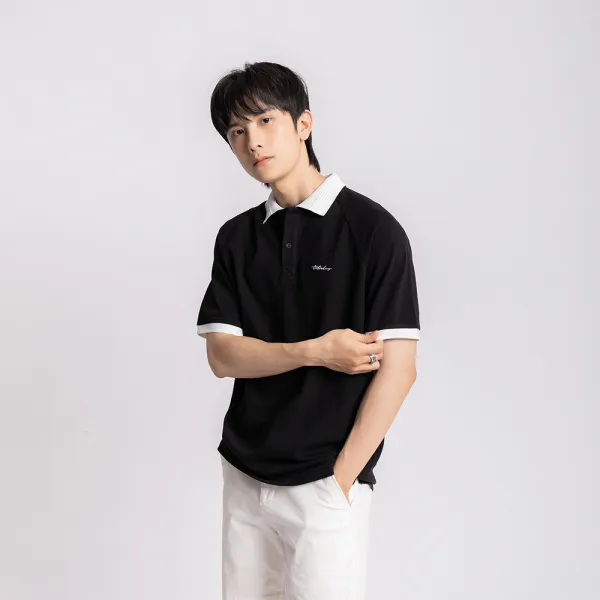ÁO POLO NAM - TOTODAY - BASIC KNIT COLLAR POLO