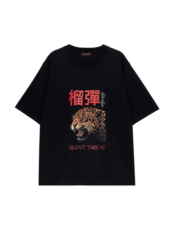 UNISEX LEOPARD GRAPHIC T-SHIRT