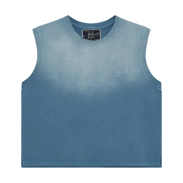 Blue Lagoon Washed Tank Top