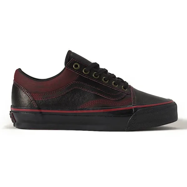 Giày VANS PREMIUM OLD SKOOL TANIA DARK RED/BLACK