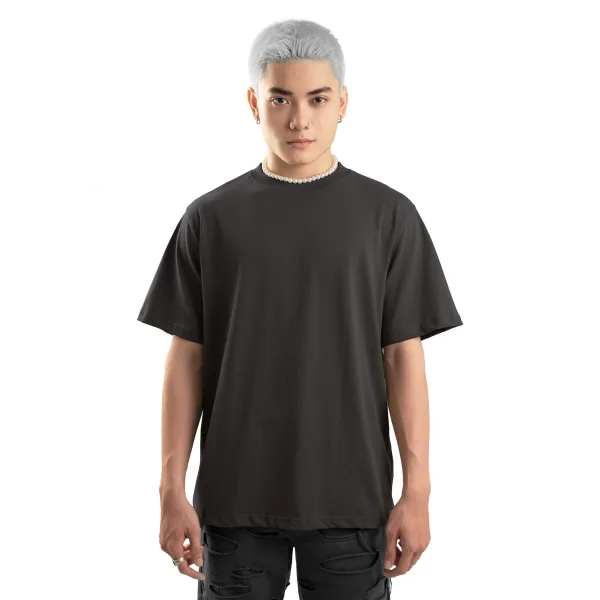 Áo thun trơn Fresh tee // Iridium Gray
