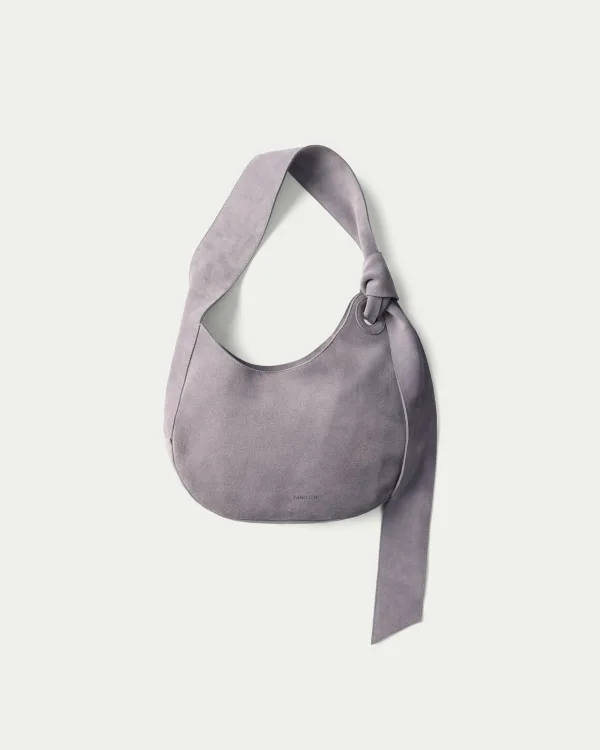 Crescenta Suede Shoulder Bag