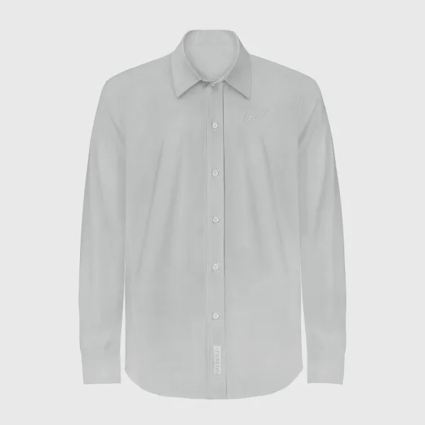 Ivory 14th shirt a.k.a Sơ mi 14th // Metal gray