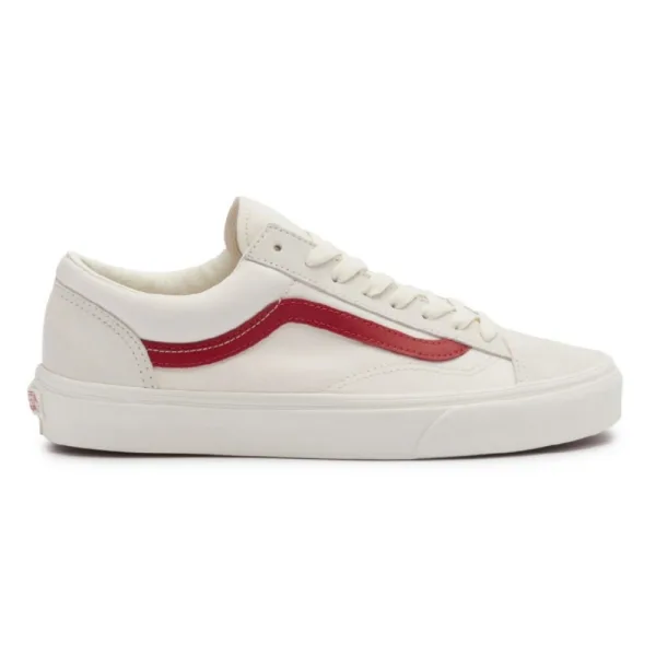 Giày VANS OLD SKOOL STYLE 36 MARSHMALLOW RACING RED