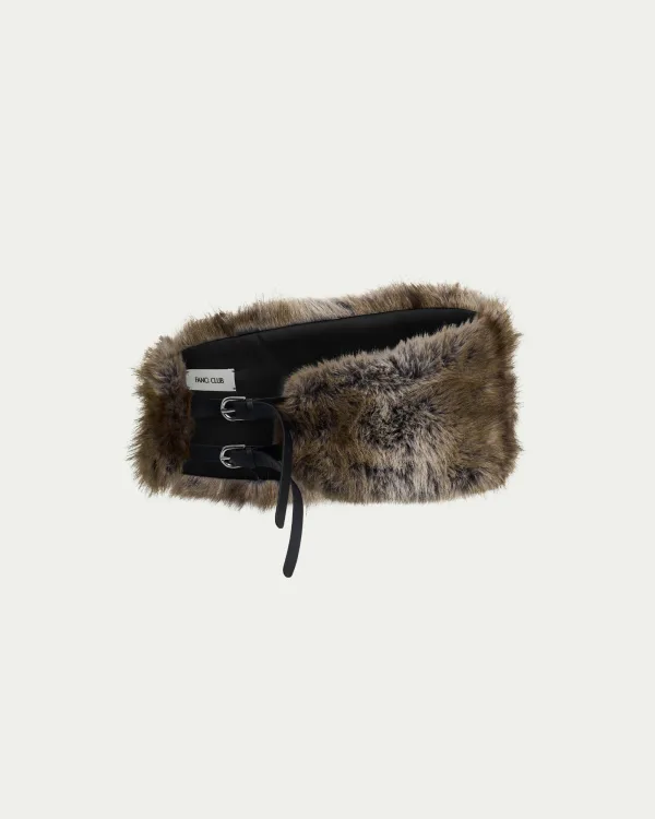 Forest Kat Fur Belt