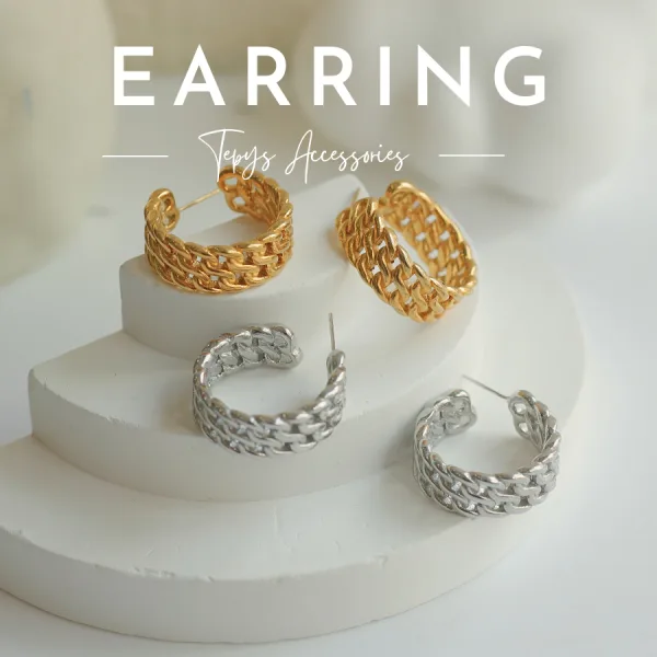 Eleanor Thick Edge Earring