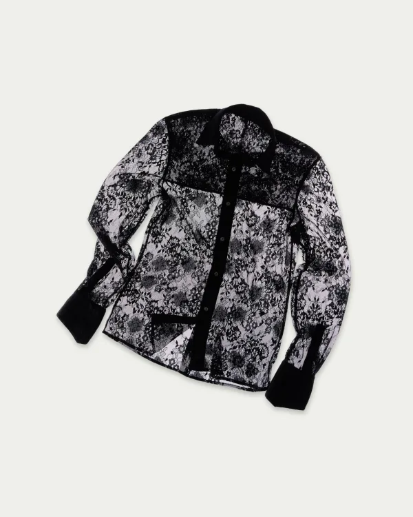 Viscera Lace Sheer Shirt