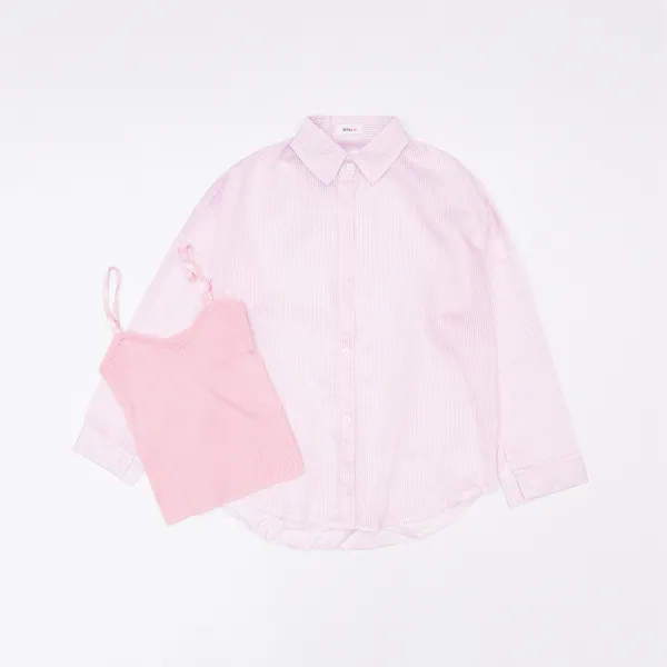 ÁO SƠ MI NỮ - TOTODAY - LONG SLEEVED 01514
