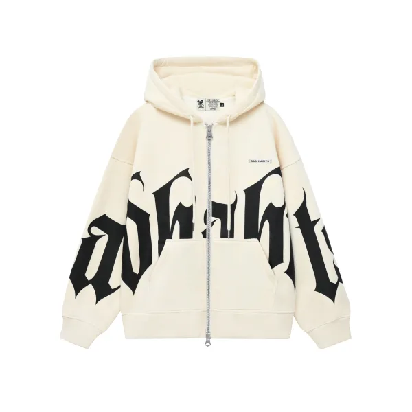 SUPERBAD ZIP HOODIE