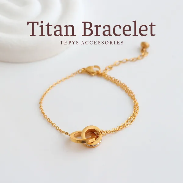 Lắc Tay Deeping Titan Silver