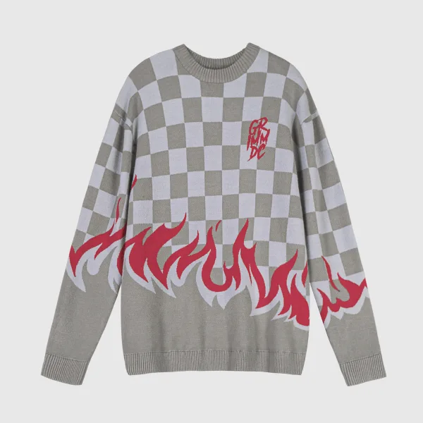 Sweater XÓA ĐÓI GIẢM NGHÈO // Caro Xám