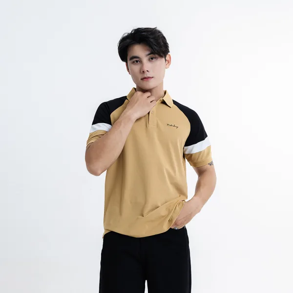 ÁO POLO NAM - TOTODAY - SHORT SLEEVED STRIPED