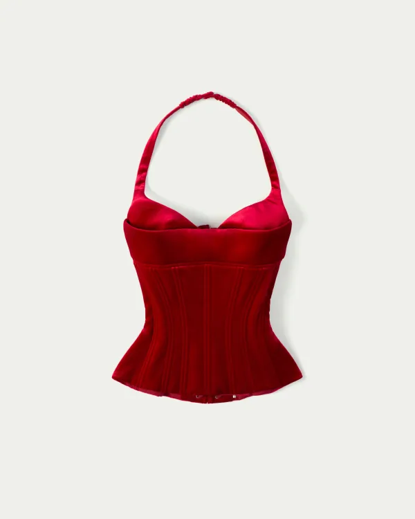 Say Yes Velvet Corset