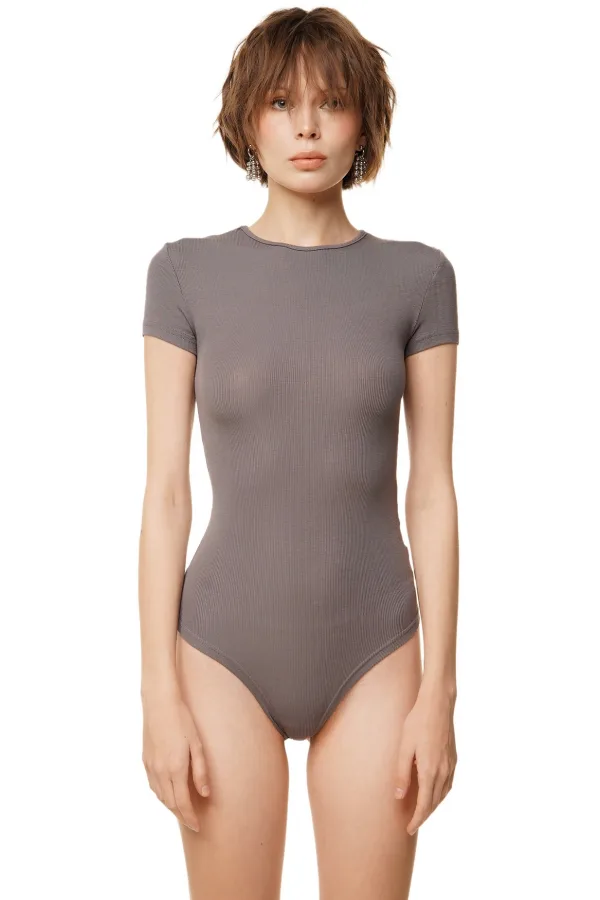 ALMOS BODYSUIT - COOL GREY