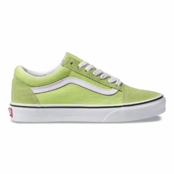 VANS OLD SKOOL SHARP GREEN TRUE WHITE