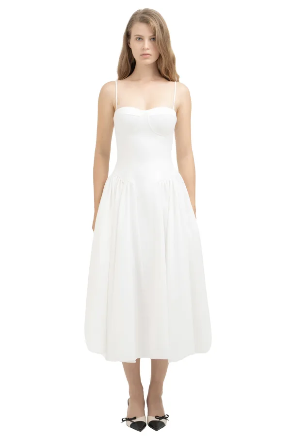 GABRIELLA DRESS - WHITE