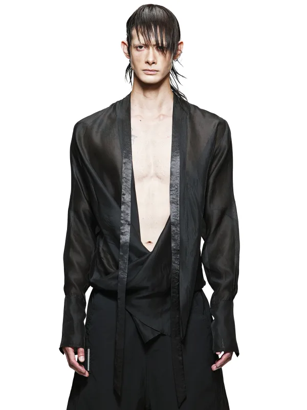 MEN’S DEEP PLUNGE BLOUSE