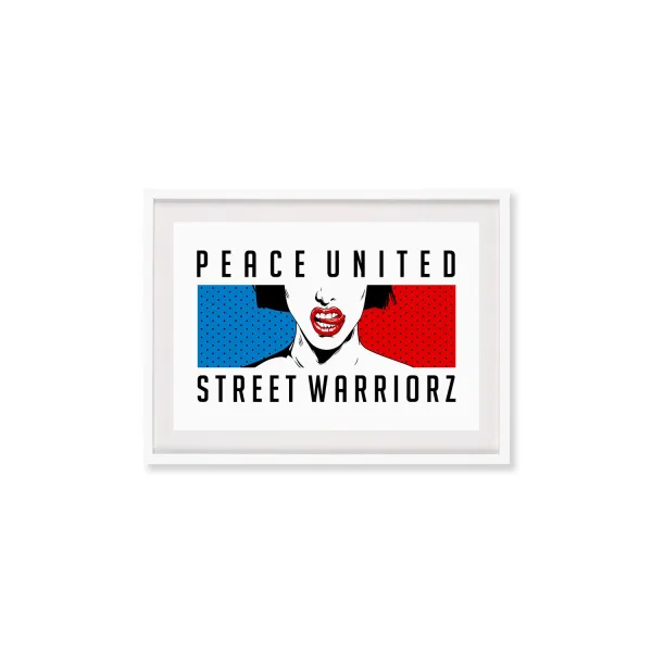 Peace United Street Warriorz Poster