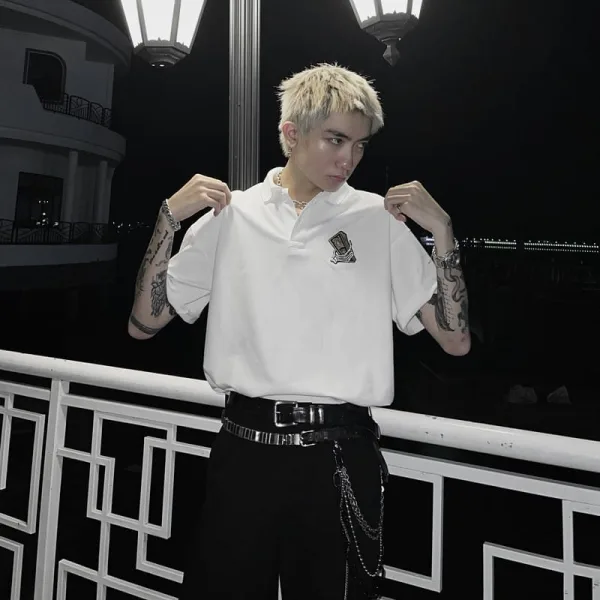 Áo Polo Myo Thêu Hình  Money