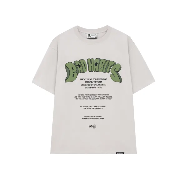 LUCKY YEAR TEE - TAN