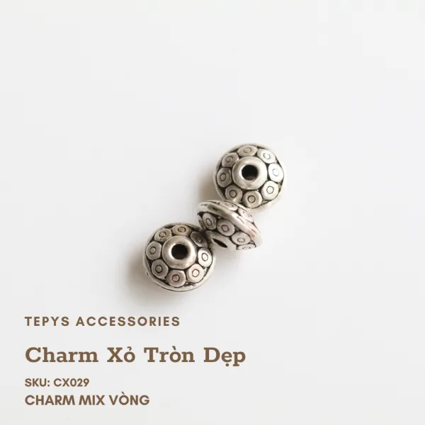 Hạt Xỏ Tròn Dẹp