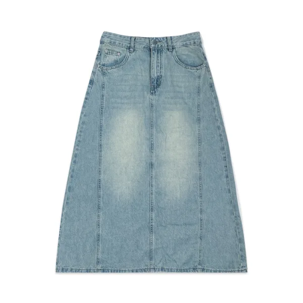 CHÂN VÁY JEAN NỮ - TOTODAY - LONG SKIRT 11503