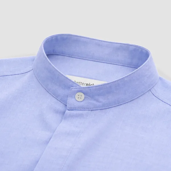 Hopefield the shirt | stand collar