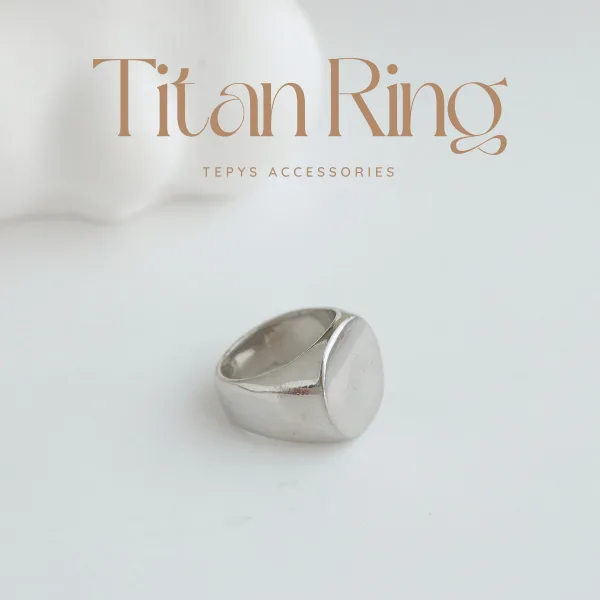 Nhẫn White Cline Titan
