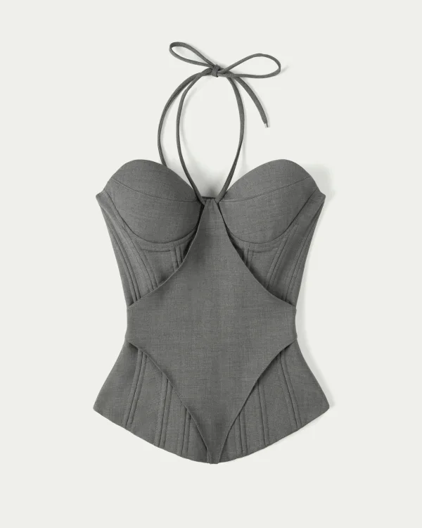 Lattice Cupped Corset