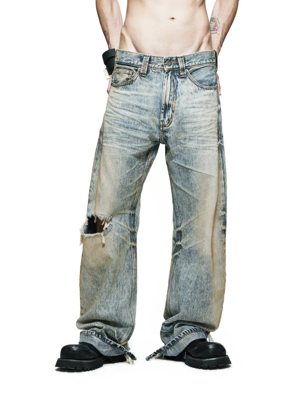 50:50 STRAIGHT JEANS