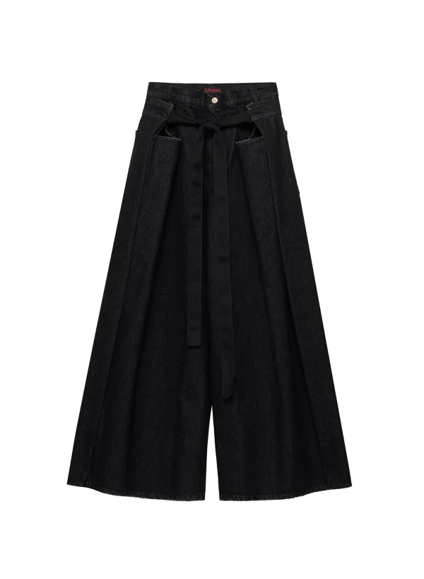 TIE MAXI PANTS