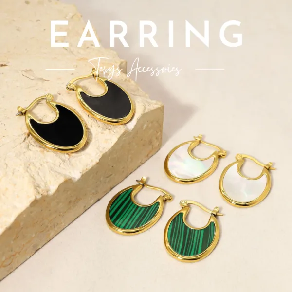 Color Moon Earring