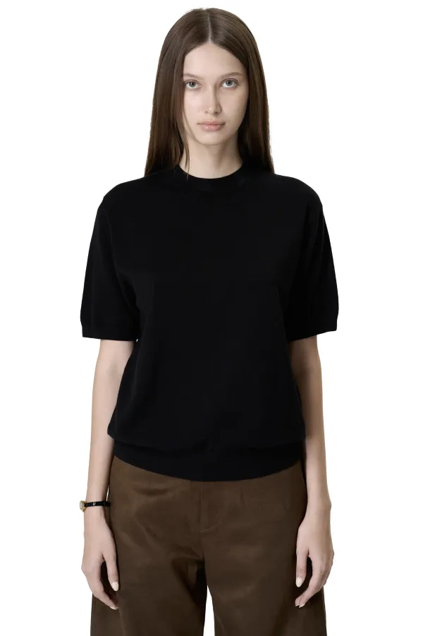 NILES TOP - BLACK