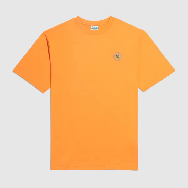 Merchandise Tee - AXGC Logo Badge - Orange Pepper