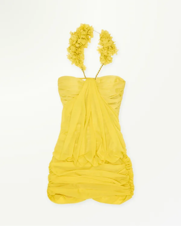 Peachline Draped Mini Dress
